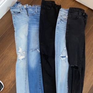 American eagle/ Aeropostale/ wild fable Jeans